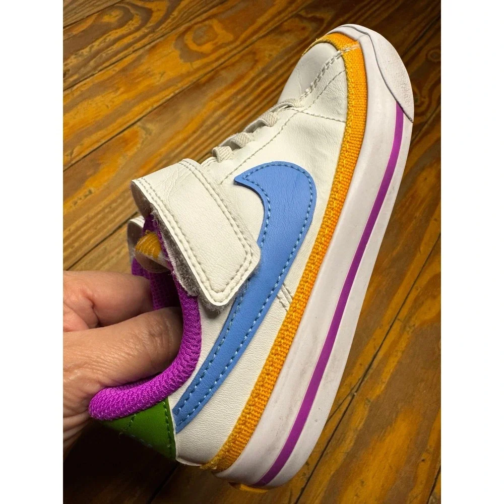 Nike Court Legacy Multi Colored Sneakers Size 10.5C